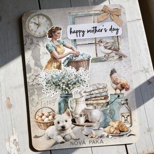 Handmade Mother’s Day Greeting Card